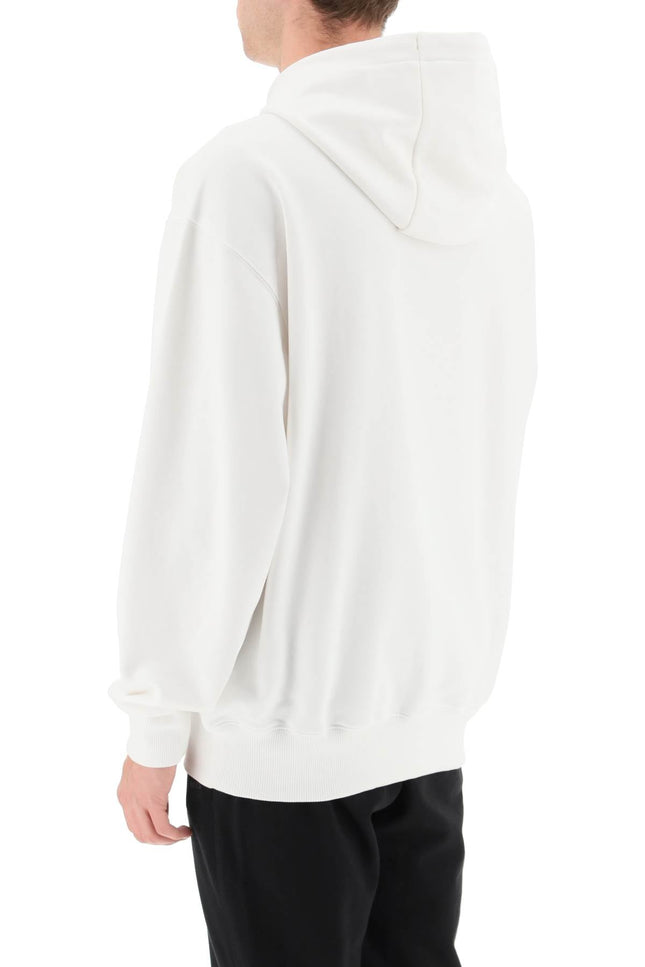 Boss 'sullivan' logo hoodie-men > clothing > t-shirts and sweatshirts > sweatshirts-Boss-l-White-Urbanheer