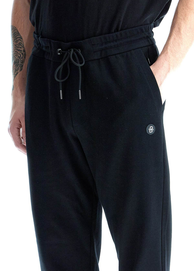 Boss jogger pants with double monogram