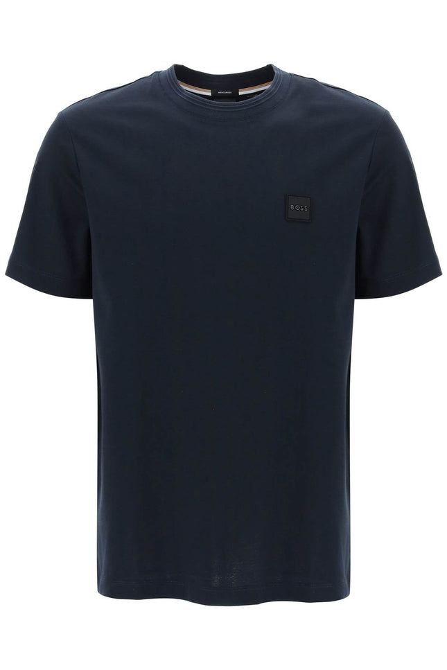 Boss regular fit t-shirt with patch design