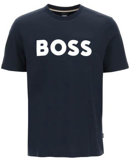 Boss tiburt 354 logo print t-shirt