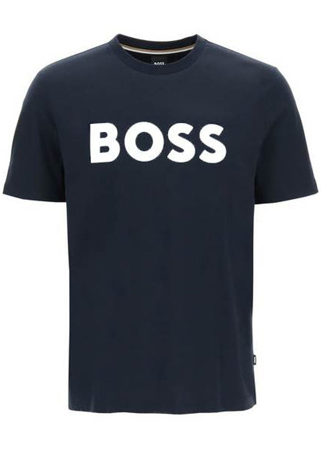 Boss tiburt 354 logo print t-shirt