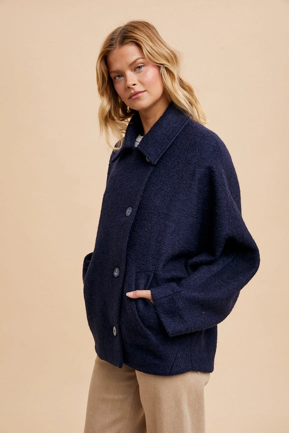 Boucle Jacket MIDNIGHT NAVY