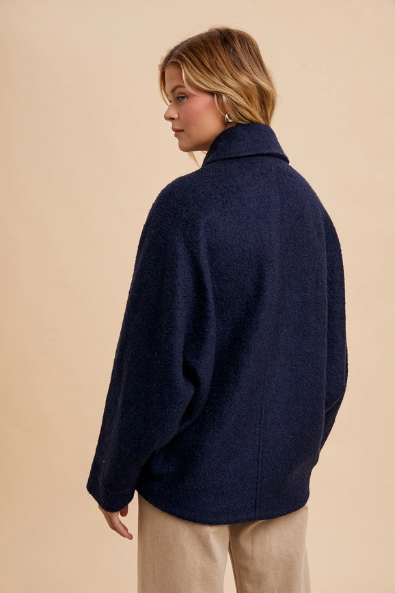 Boucle Jacket MIDNIGHT NAVY