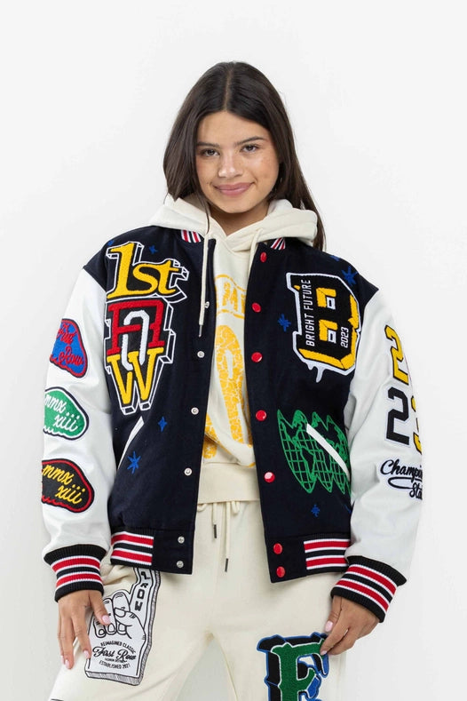 Bright Future Varsity Jacket