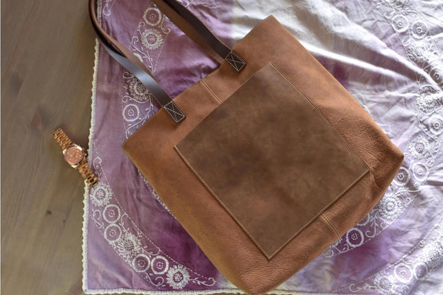 Brown Pch Tote Bag