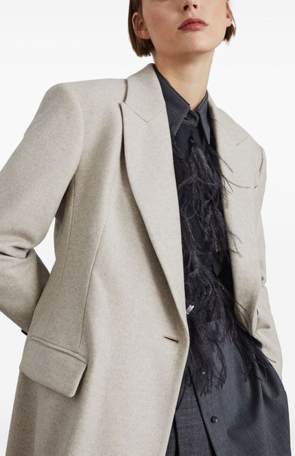 Brunello Cucinelli Coats Beige