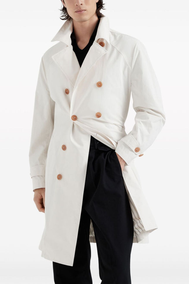 Brunello Cucinelli Coats White