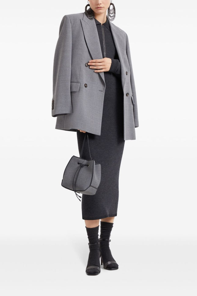 Brunello Cucinelli Dresses Grey