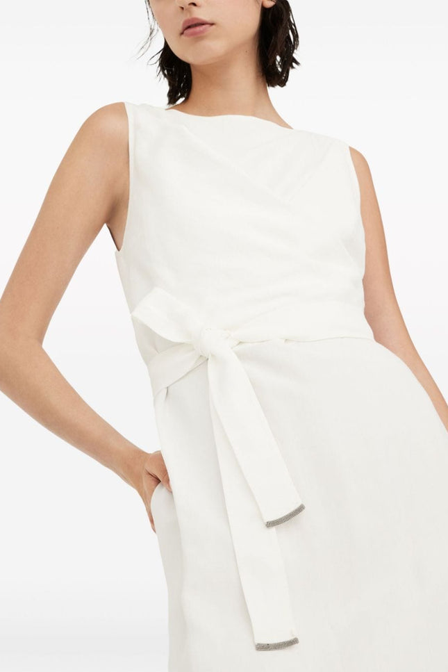 Brunello Cucinelli Dresses White