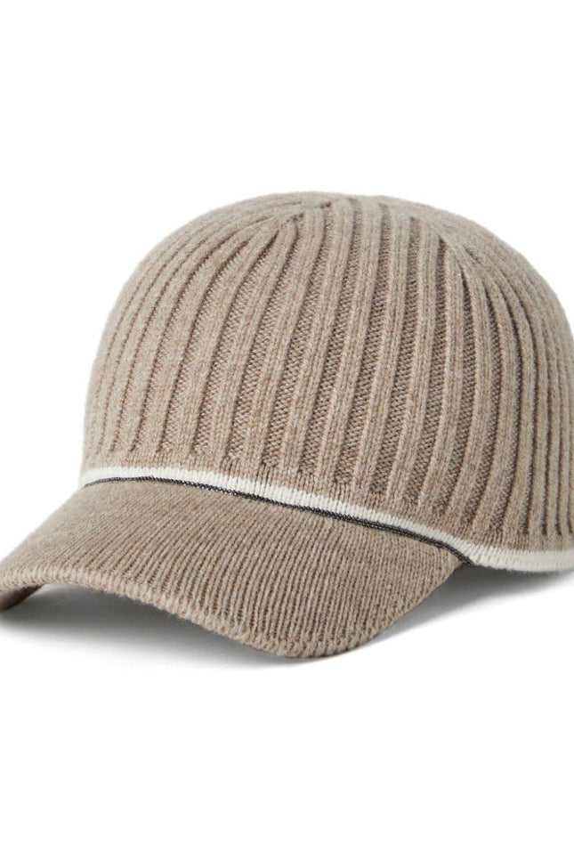 Brunello Cucinelli Hats Dove Grey