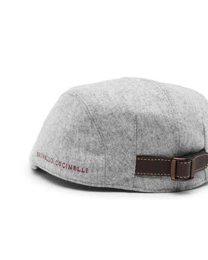 Brunello Cucinelli Hats Light Grey