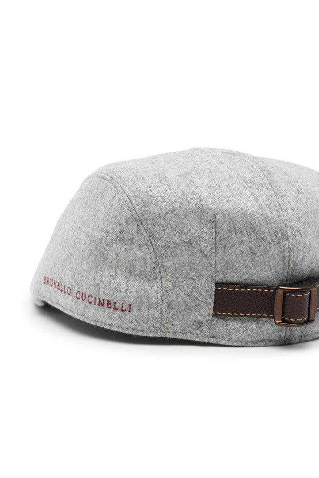 Brunello Cucinelli Hats Light Grey