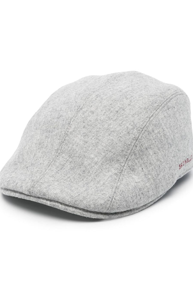 Brunello Cucinelli Hats Light Grey