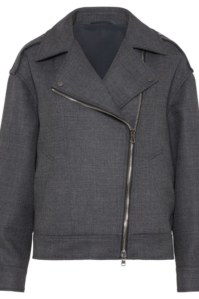 Brunello Cucinelli Jackets Grey