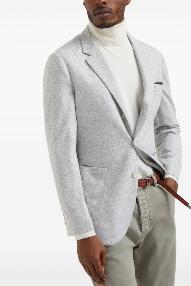 Brunello Cucinelli Jackets Light Grey