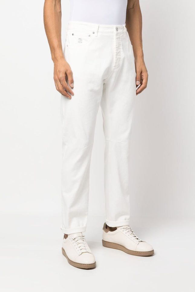 Brunello Cucinelli Jeans White