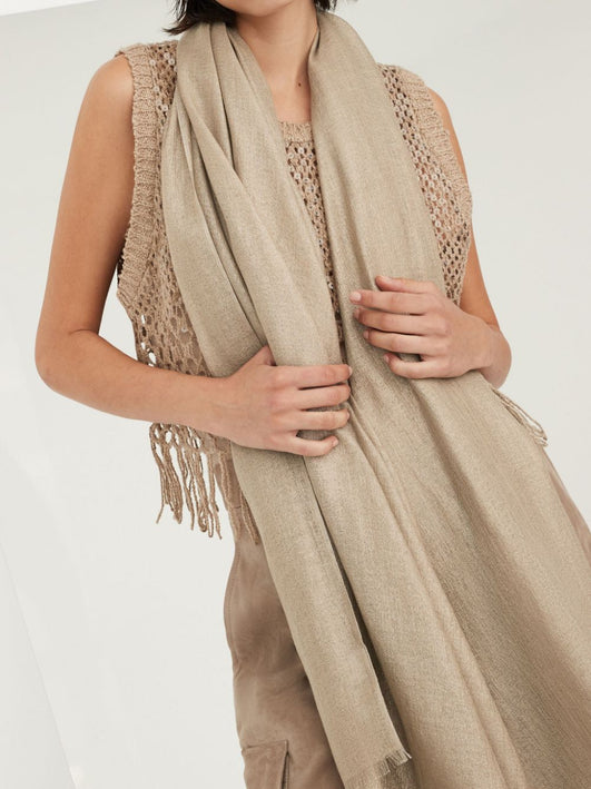 Brunello Cucinelli Scarfs Beige