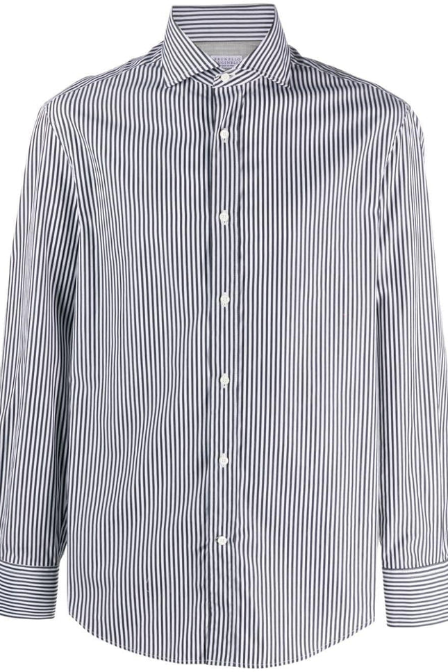 Brunello Cucinelli Shirts Grey