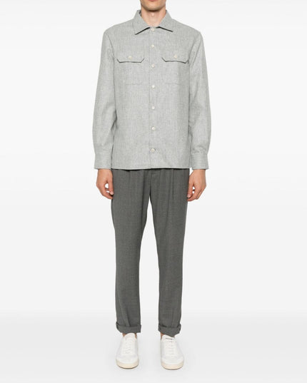 Brunello Cucinelli Shirts Light Grey