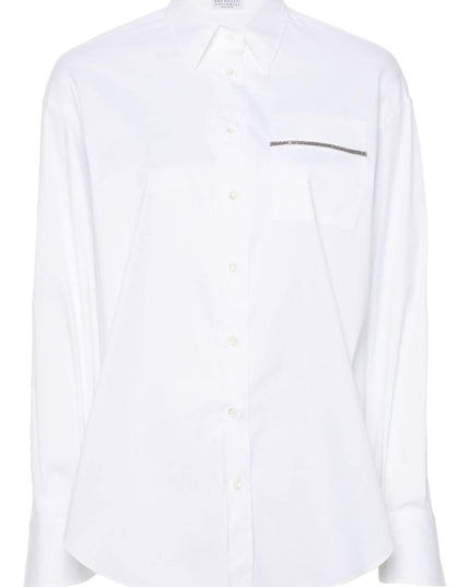 Brunello Cucinelli Shirts White