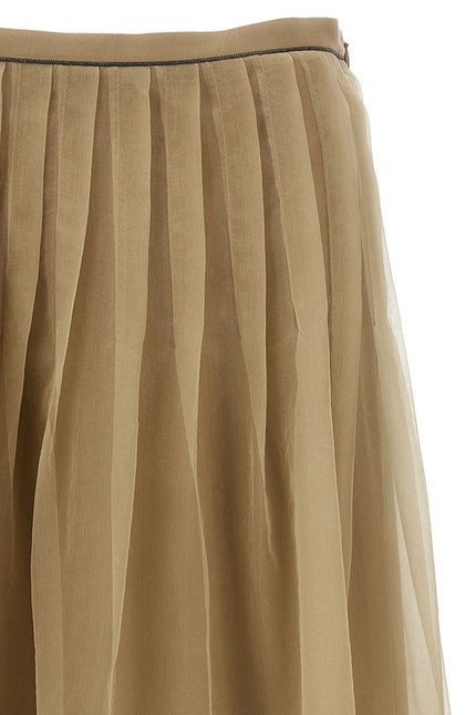 Brunello Cucinelli Skirts Beige