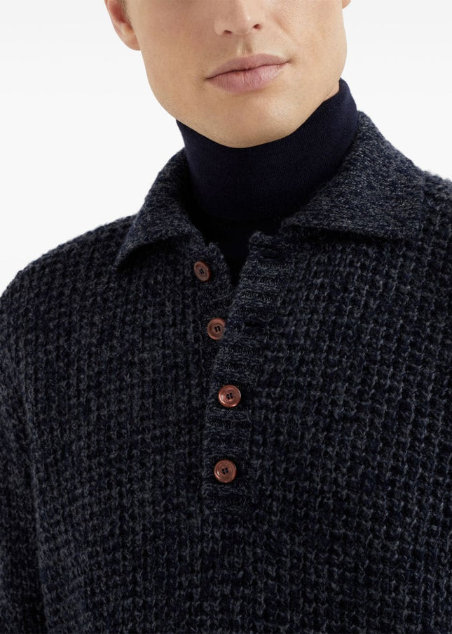 Brunello Cucinelli Sweaters Blue