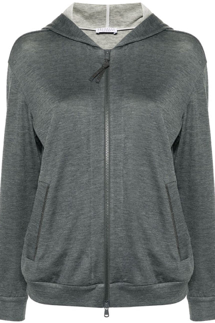 Brunello Cucinelli Sweaters Grey