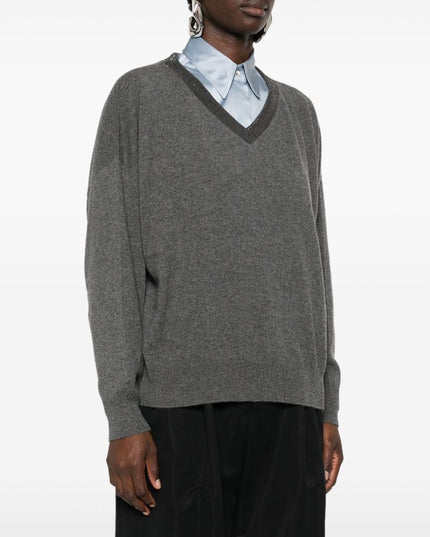 Brunello Cucinelli Sweaters Grey