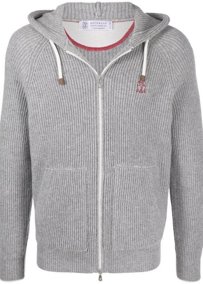 Brunello Cucinelli Sweaters Grey