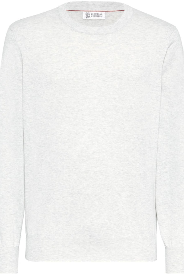 Brunello Cucinelli Sweaters Light Grey