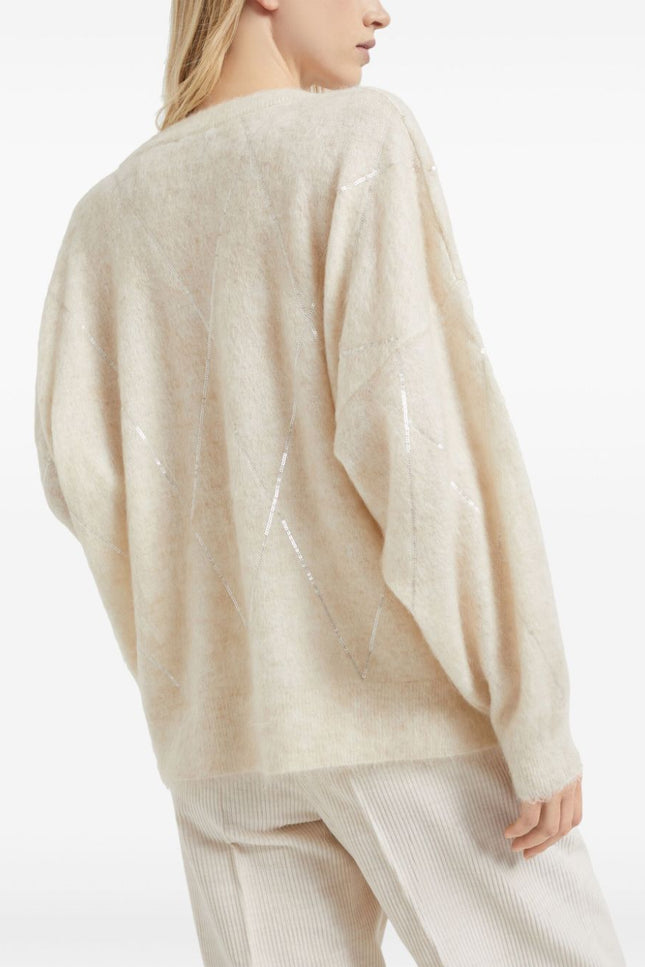 Brunello Cucinelli Sweaters White