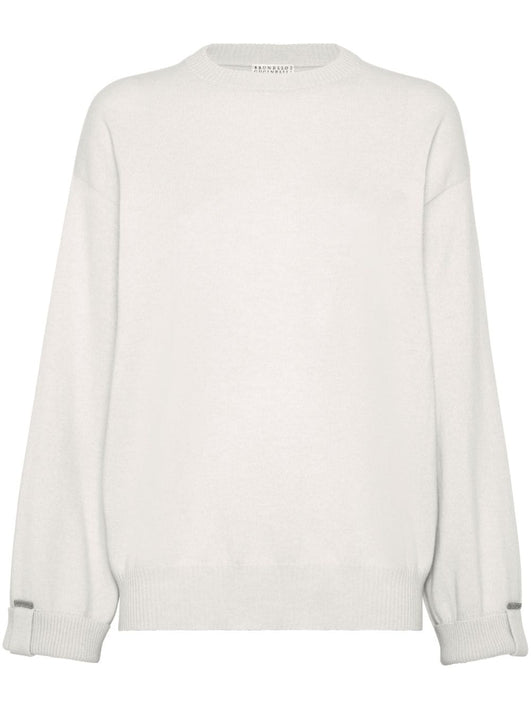 Brunello Cucinelli Sweaters White