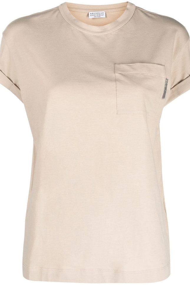 Brunello Cucinelli T-Shirts And Polos Beige
