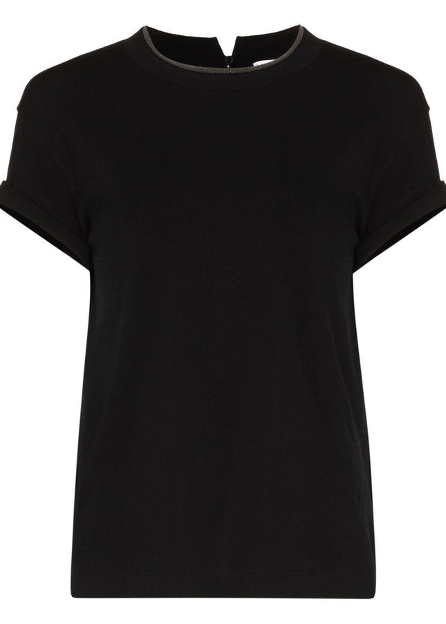 Brunello Cucinelli T-shirts and Polos Black