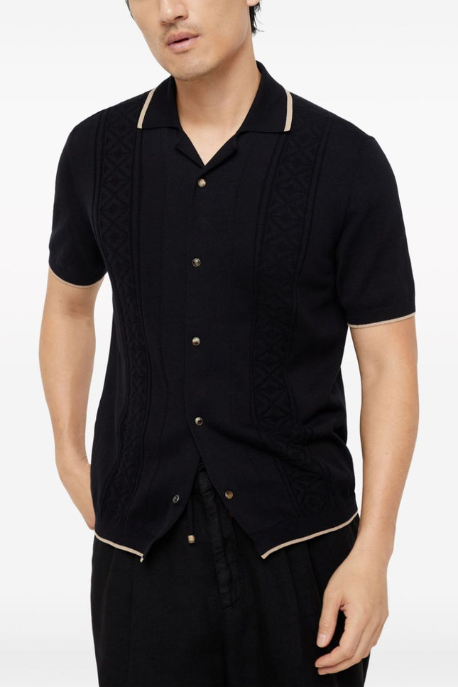 Brunello Cucinelli T-shirts and Polos Black