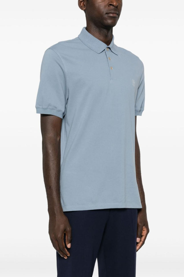 Brunello Cucinelli T-shirts and Polos Blue