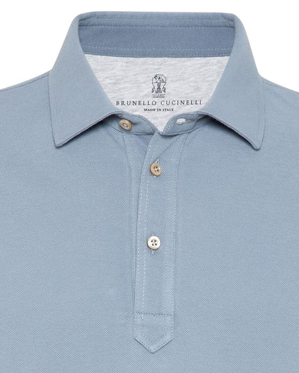 Brunello Cucinelli T-shirts and Polos Clear Blue