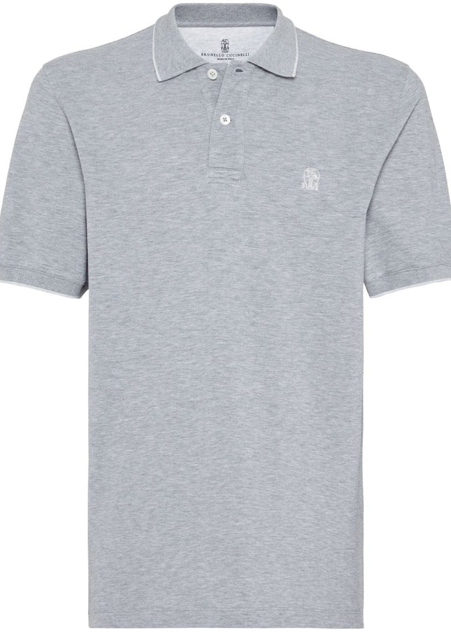 Brunello Cucinelli T-shirts and Polos Grey