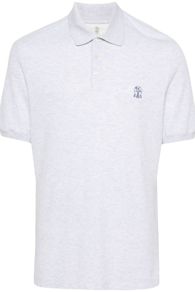 Brunello Cucinelli T-shirts and Polos Light Grey