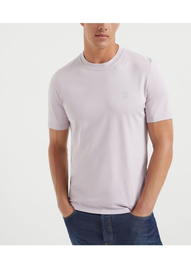 Brunello Cucinelli T-shirts and Polos Purple