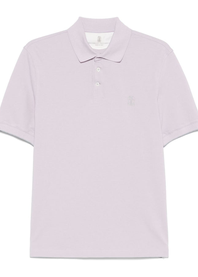 Brunello Cucinelli T-shirts and Polos Purple