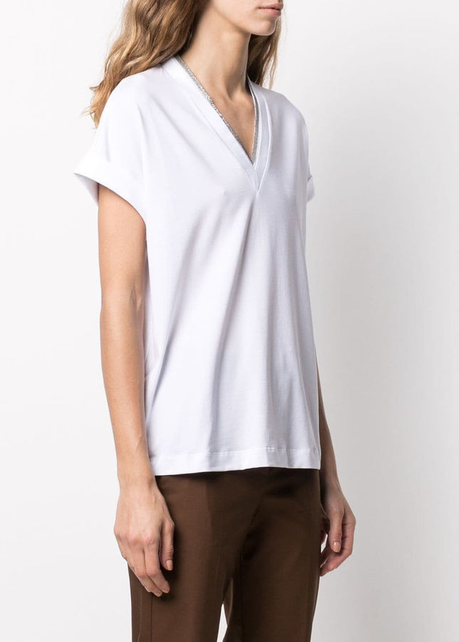 Brunello Cucinelli T-shirts and Polos White