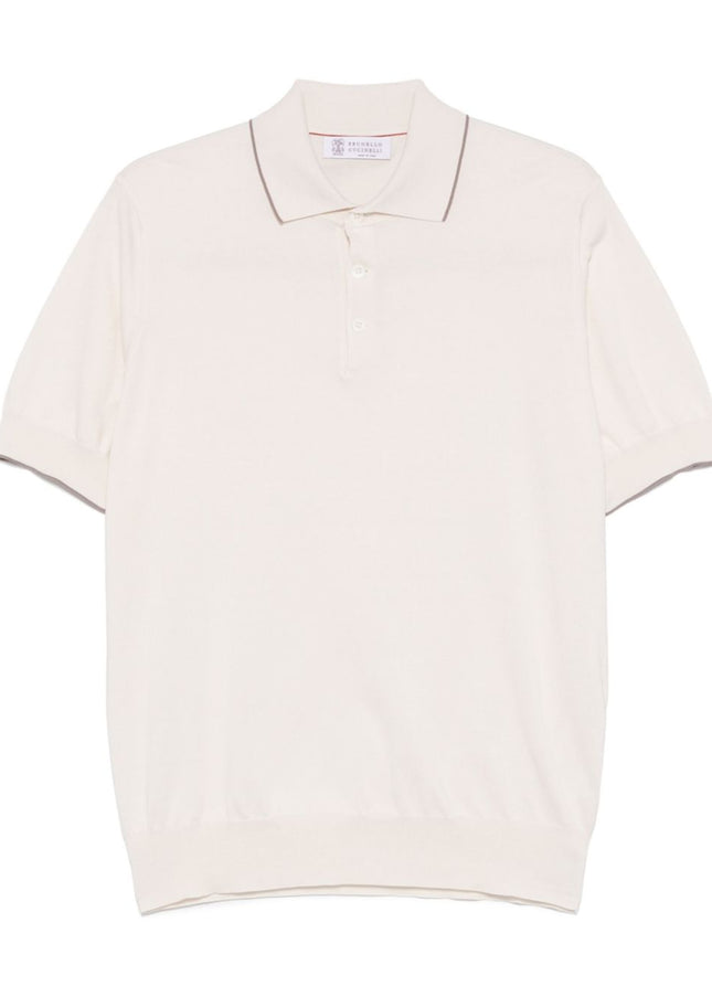 Brunello Cucinelli T-shirts and Polos White