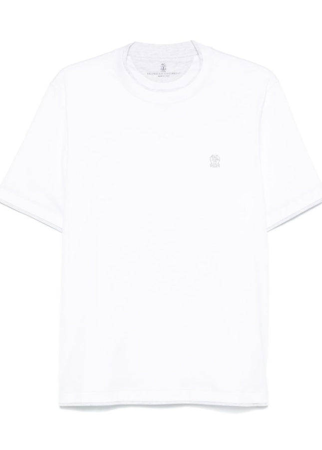 Brunello Cucinelli T-shirts and Polos White