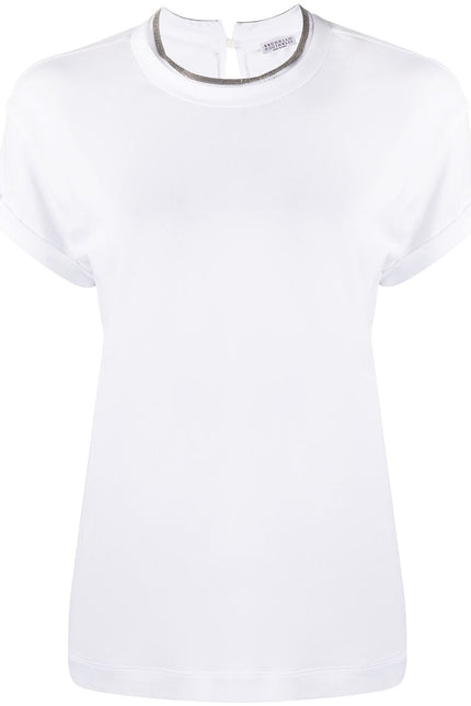 Brunello Cucinelli T-shirts and Polos White