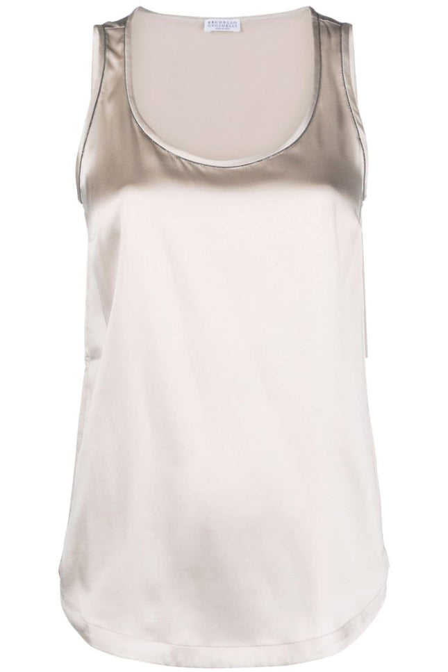 Brunello Cucinelli Top Beige