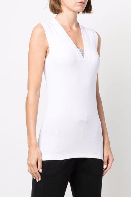 Brunello Cucinelli Top White