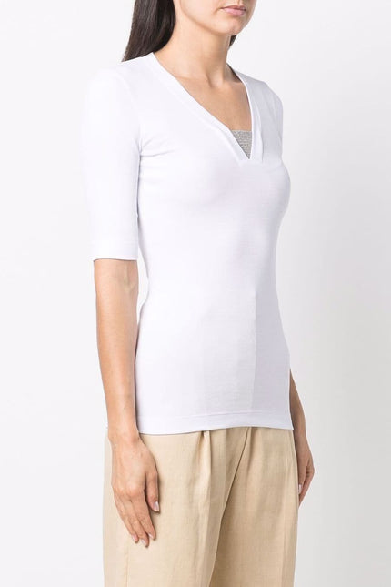 Brunello Cucinelli Top White