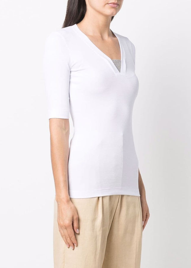 Brunello Cucinelli Top White