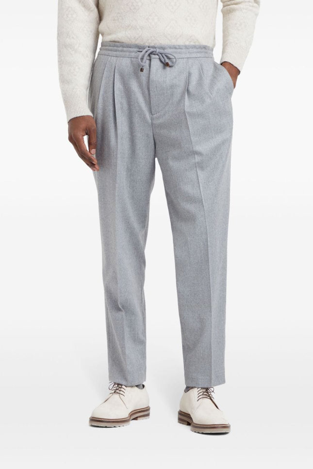 Brunello Cucinelli Trousers Light Grey